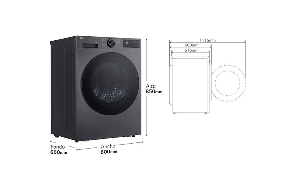 Secado con inteligencia artificial, bomba de calor Dual Inverter, tecnolog&iacute;a Eco Hybrid&trade;, limpieza autom&aacute;tica del condensador, especial mascotas, conectividad WiFi, eficiencia energ&eacute;tica B