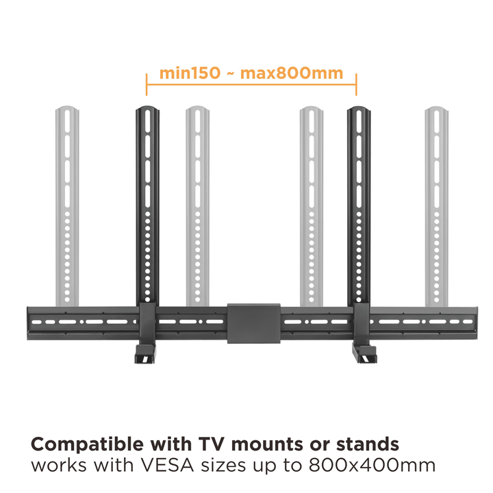 Soporte universal para barra de sonido