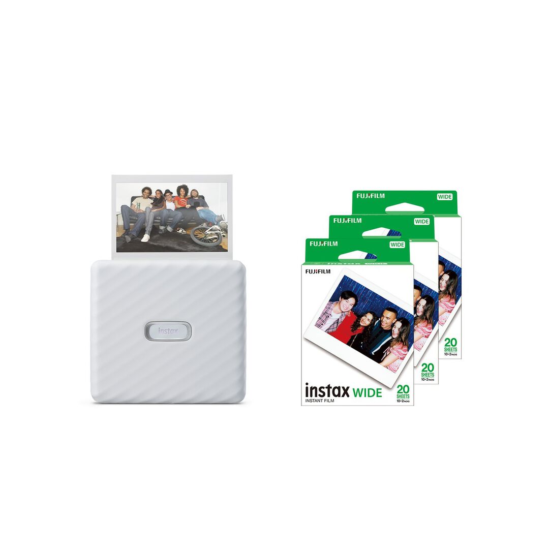 Impresora fotogr&aacute;fica instax Link Wide + 60 fotos
