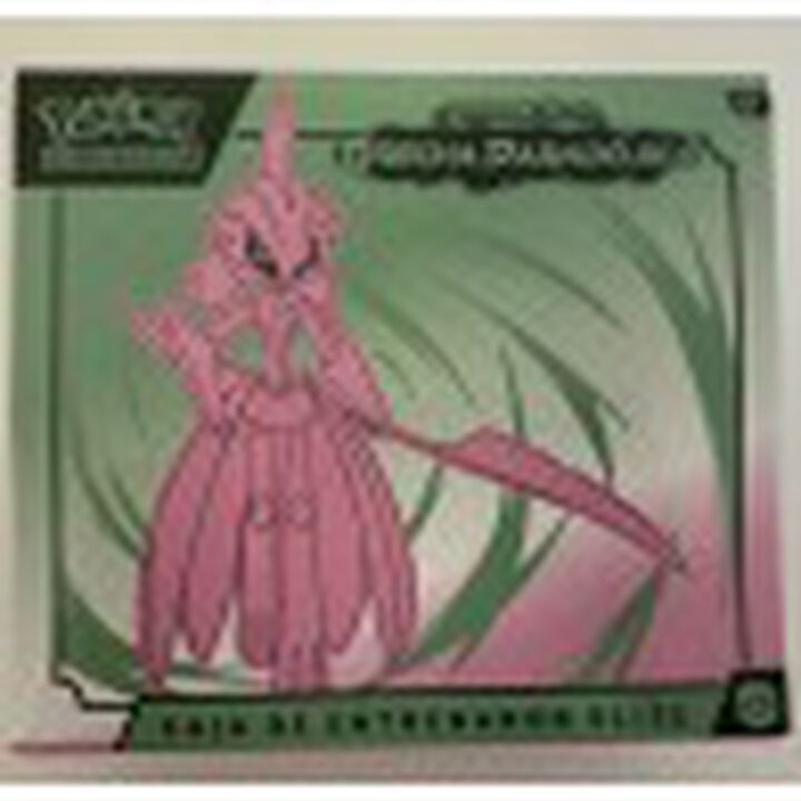 POKEMON CAJA DE ENTRENADOR ELITE SV4 ESCARLATA Y P&Uacute;RPURA BRECHA PARADOJICA FERROSACO (FUCSIA) JCC POKEMON ESPA&Ntilde;OL
La Caja de Entrenador &Eacute;lite de Pok&eacute;mon de JCC Pok&eacute;mon contiene:
9 Paquetes de Mejora de Brecha Parad&oacute;jica de JCC Pok&eacute;mon.
1 Carta Hologr&aacute;fica de Colagrito o Ferrosaco.
65 Fundas para Cartas de Bramaluna o Ferropalad&iacute;n.
45 Cartas de Energ&iacute;a de JCC Pok&eacute;mon.
1 Gu&iacute;a para Jugadores de la Expansi&oacute;n Brecha Parad&oacute;jica.
6 Dados de Contadores de Da&ntilde;o.
1 Dado para lanzamiento de Moneda v&aacute;lido para Competencias legales.
2 Marcadores de Condici&oacute;n de pl&aacute;stico.
1 Caja de Coleccionista para guardarlo todo con 4 Divisores para mantenerlo todo organizado.
1 Carta con C&oacute;digo para usar en JCC Pok&eacute;mon Live.
***IMPORTANTE: los sobres de cartas POKEMON no tienen derecho a devoluci&oacute;n.
En los casos de desistimiento, producto defectuoso o devoluci&oacute;n autorizada por parte del vendedor; todo el producto (tanto los sobres y/o caja contenedora) deben devolverse en las mismas condiciones que se enviaron; es decir, con todos los precintos, envoltorios y plasticos intactos y sin abrir.