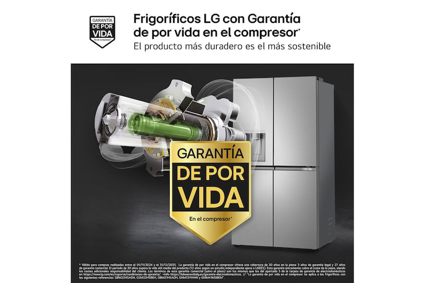 Frigor&iacute;fico GMF961PY3E 646 L Inox