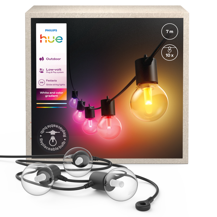 Guirnalda Festavia Globe HUE Color Philips