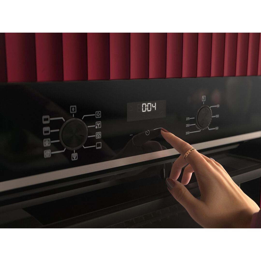 Horno multifunci&oacute;n AEG V5ABU20SK Negro de 72 litros con Aqua Clean Clase A+