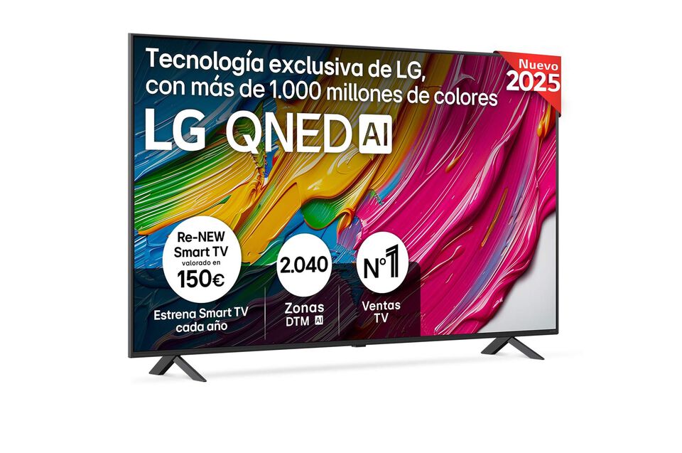 Smart TV LG QNED AI QNED80 75 pulgadas 4K 2025