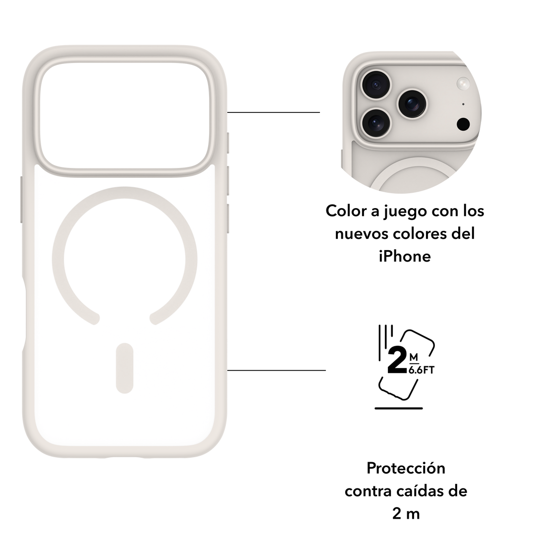 Funda iPhone 17 Pro Max MS+PROTECTOR+ Power Bank