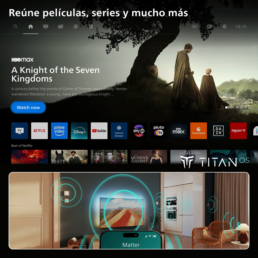 Smart TV 55" 55OLED911/12 4K OLED+ Ambilight