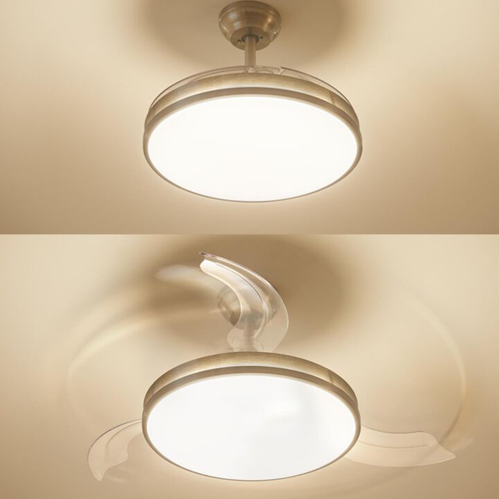 Ventilador de techo modelo Bliss Blanco 2024.

Haz que tu hogar resulte m&aacute;s agradable con la brisa y la luz adecuadas. Con solo un par de clics en el mando a distancia, el ventilador de techo retr&aacute;ctil con luz LED de Philips te brinda al mismo tiempo la iluminaci&oacute;n y el frescor que necesitas del ventilador. El ventilador con aspas transparentes retr&aacute;ctiles no crea sombras molestas en el techo y, adem&aacute;s, las aspas se pueden plegar cuando el ventilador no est&aacute; en uso. Con todas las ventajas de EyeComfort y la luz ajustable SceneSwitch, satisface todas las necesidades de iluminaci&oacute;n para tu espacio

Adecuado para habitaciones hasta 15 m&sup2;