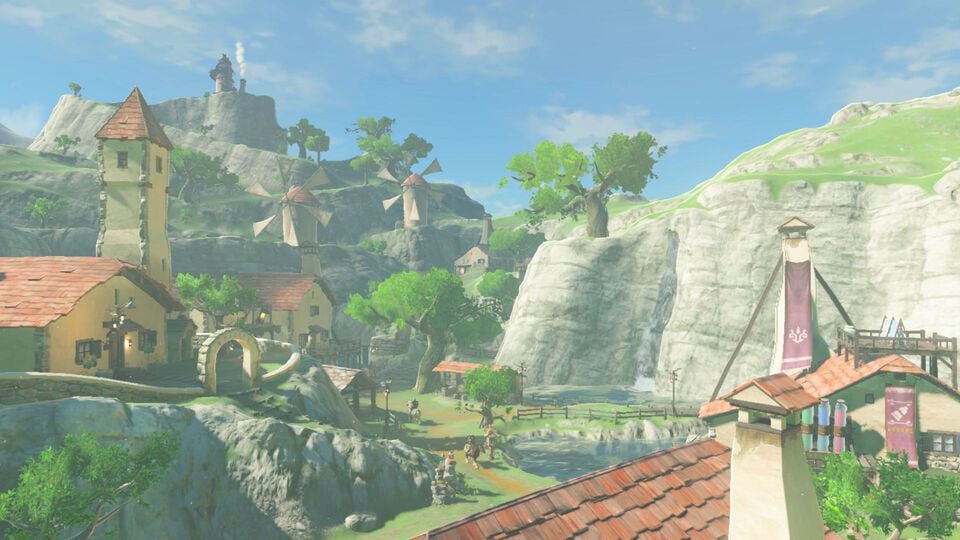 Video will open in a new window
Entra en un mundo de aventura
Olvida todo lo que sabes sobre los juegos de The Legend of Zelda. Entra en un mundo de descubrimientos, exploración y aventura en The Legend of Zelda: Breath of the Wild, un nuevo juego de la aclamada serie que rompe con las convenciones. Viaja por praderas, bosques y cumbres montañosas para descubrir qué ha sido del asolado reino de Hyrule en esta maravillosa aventura a cielo abierto. 
Explora las tierras de Hyrule como más te guste.
Escala torres y montañas en busca de nuevos destinos y sigue tu propio camino para llegar hasta ellos. Por el camino lucharás contra enormes enemigos, cazarás feroces bestias y recolectarás ingredientes para preparar las comidas y elixires que te permitirán subsistir durante tu aventura.
Más de 100 santuarios que descubrir y explorar.
Los santuarios salpican el paisaje de Hyrule y están esperando a ser descubiertos por ti en cualquier orden. Búscalos de diversas maneras y resuelve los diversos puzles que albergan. Ábrete camino entre las trampas e ingenios mecánicos de los santuarios para conseguir objetos especiales y otros objetos que te serán de ayuda en tu aventura.
Prepárate y equípate a conciencia.
Un mundo entero está esperando a que lo explores; necesitarás variedad de atuendos y equipamiento para llegar hasta todos sus rincones. Tendrás que abrigarte o vestir ropas más ligeras para adaptarte a climas gélidos y calores desérticos. Algunas prendas de ropa podrán incluso producir ciertos efectos sobre ti, como hacerte más rápido o sigiloso.
Luchar contra los enemigos requiere estrategia.
El mundo está habitado por enemigos de todas las formas y tamaños. Cada uno tiene su propio método de ataque y armas, así que se impone pensar rápido y desarrollar las estrategias adecuadas para derrotarlos.
Armas y combate.
Para sobrevivir a la naturaleza salvaje de Hyrule, Link deberá equiparse con variedad de nuevas armas.
Link Lobo.
Si usas el amiibo de Link Lobo (a la venta por separado), Link Lobo aparecerá en el juego. Atacará a tus enemigos por su cuenta y te ayudará a encontrar objetos. Una nueva serie de amiibo de The Legend of Zelda está en camino.
Caza y recolección.
En The Legend of Zelda: Breath of the Wild, Link debe hacer uso de su ingenio más que nunca mientras explora Hyrule.
Es peligroso ir solo...
Puedes ampliar tu aventura con la serie de amiibo de The Legend of Zelda: Breath of the Wild (a la venta por separado).
