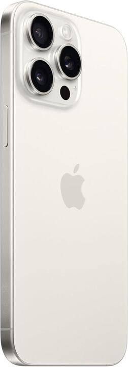 iPhone 15 Pro Max reacondicionado de 512 GB, acabado titanio Blanco. Grado A+.