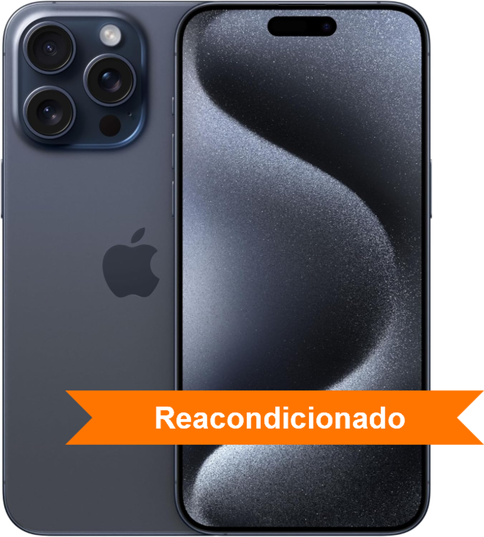 iPhone 15 Pro 1TB Azul REACONDICIONADO (A+)