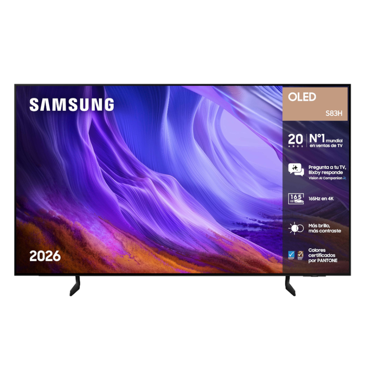 TV 77" OLED S83H 4K Samsung Vision AI Smart TV (2026)