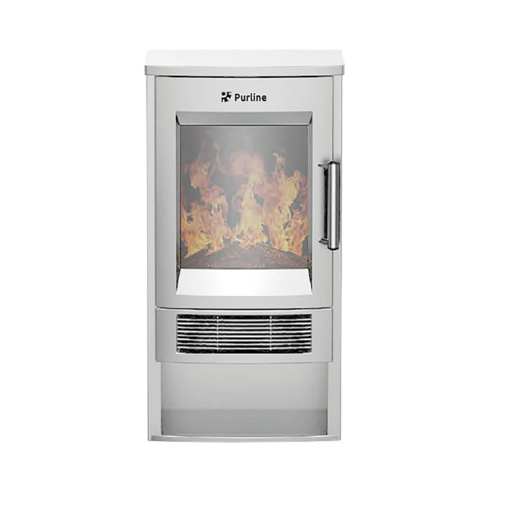 La CHE-720 W es un modelo de suelo cuyo dise&ntilde;o imita el estilo tradicional de las estufas de le&ntilde;a, contiene el efecto de llama LED, el efecto le&oacute;n y tres cristales para una mejor visi&oacute;n del fuego LED.