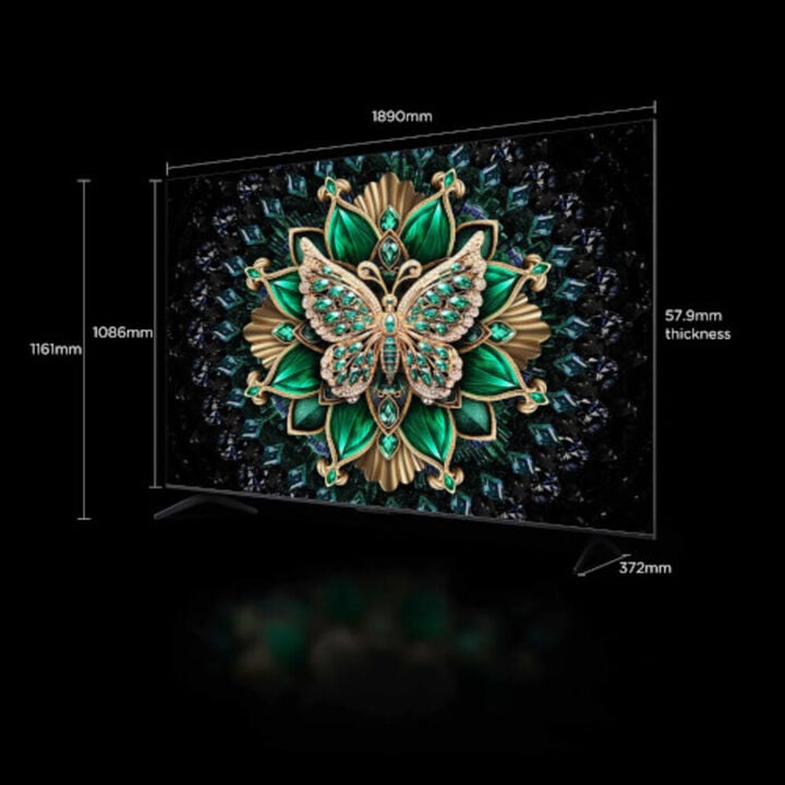 Televisor MINILED 85" 4K TCL 85C6K Google TV Clase D