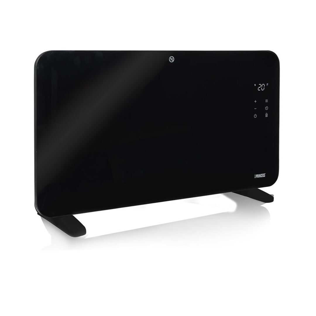 Calefactor con panel de cristal Smart 348415 1500W