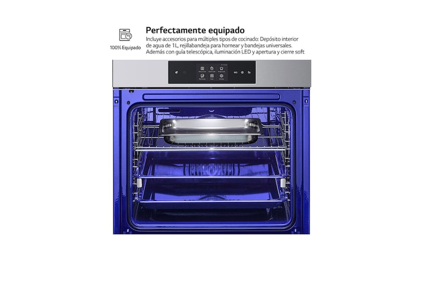 Horno LG Instaview 76 litros A++ Cocina Vapor y Freidora de Aire