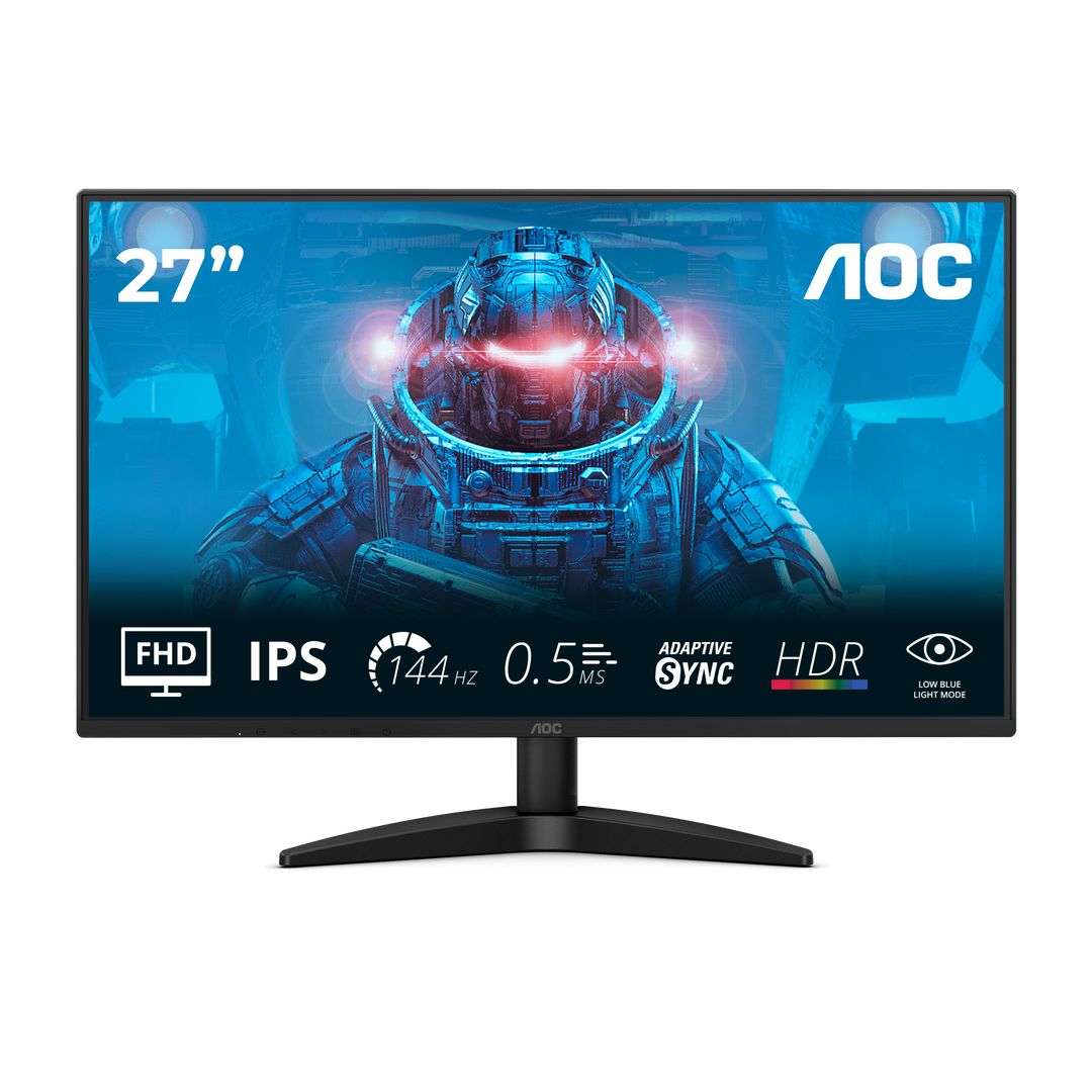 Monitor Gaming 27" FHD, 144Hz, Ad