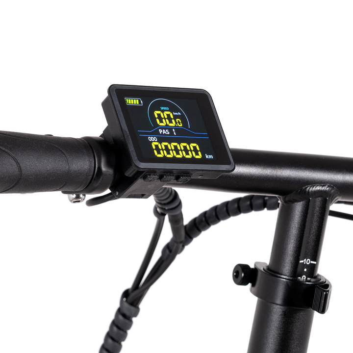 E-BIKE 20"  FAT YOUIN DALLAS NEGRO / ROJO