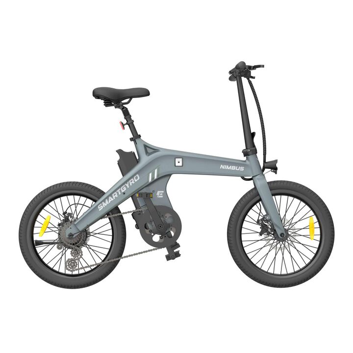 Bicicleta eléctrica de paseo con asistente al pedaleo, motor de 250W 36V, batería de 10Ah y 7 velocidades smartGyro Nimbus
