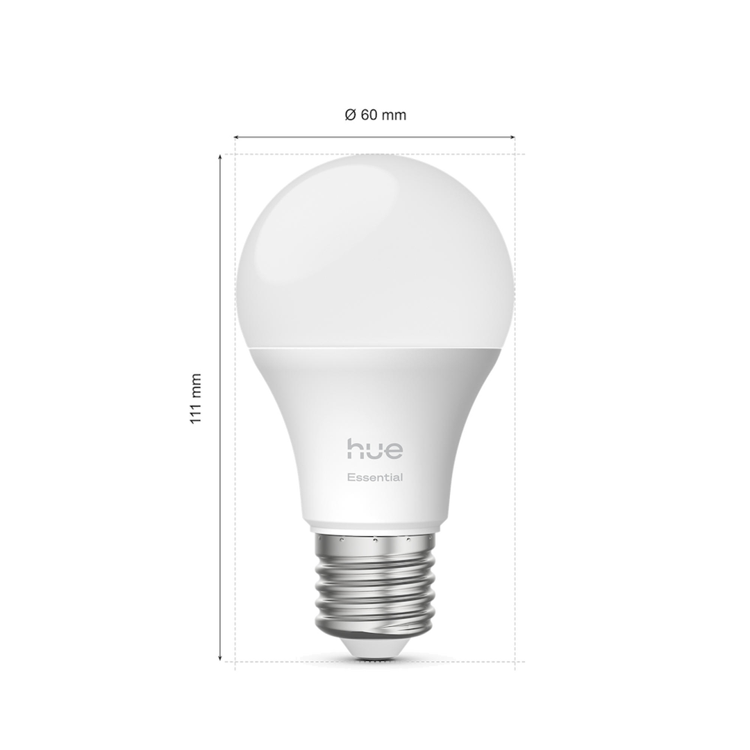 Kit 2 bombillas E27 Essential+Bridge+Interruptor