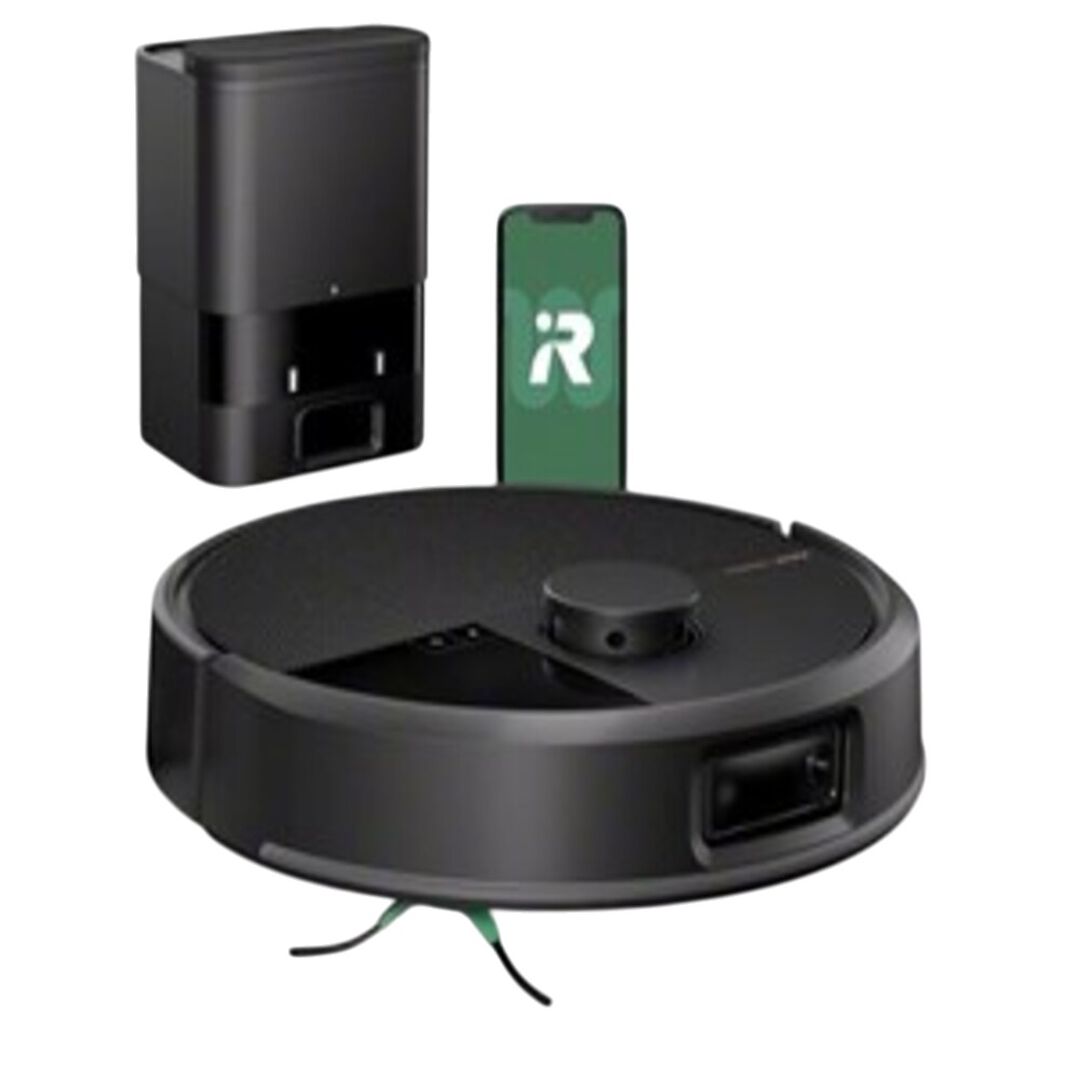 El Robot friegasuelos Roomba® Max 705 Combo con Base AutoWash™ redefine la limpieza del hogar con su tecnología de fregado con calor, rodillo extensible y sistema de autolimpieza, asegurando suelos impecables y alfombras siempre protegidas sin esfuerzo