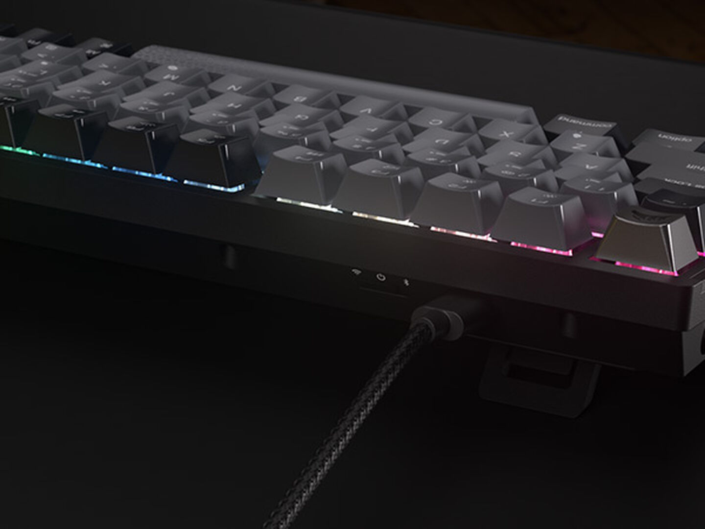 Teclado Mecánico para Juegos Intercambiable en Caliente - Interruptores Lineales Rojos CORSAIR MLX Prelubricados - Insonorización - Teclados PBT - QWERTY ES - Negro