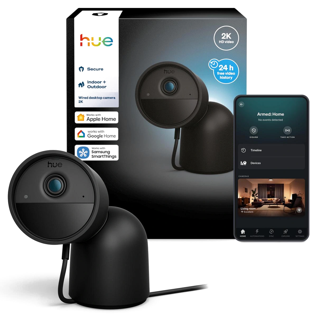 C&aacute;mara Videovigilancia Hue Secure 2K sobremesa