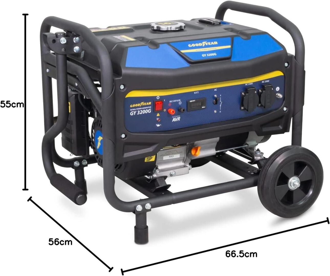 Generador El&eacute;ctrico a gasolina GY363200-220V