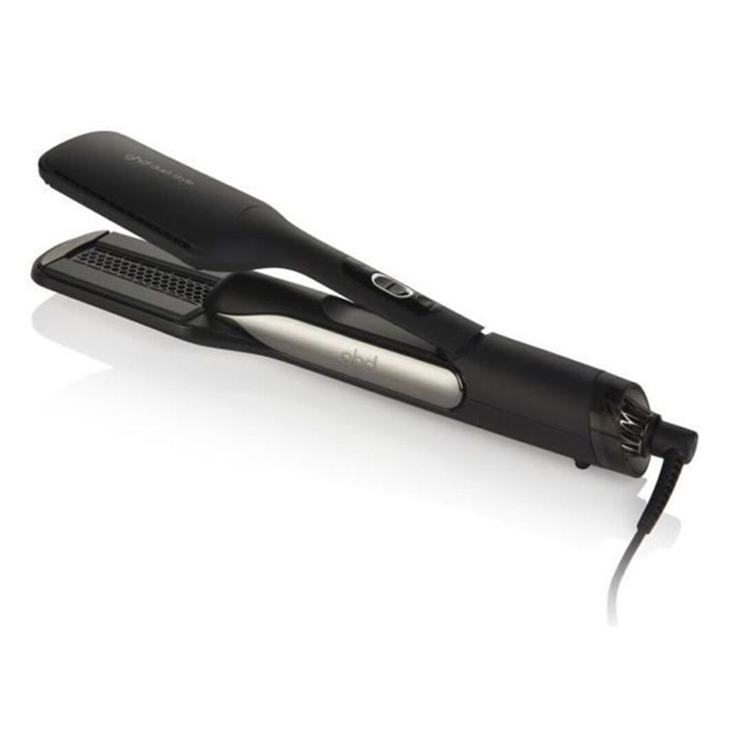 Plancha de pelo de aire caliente 2 en 1