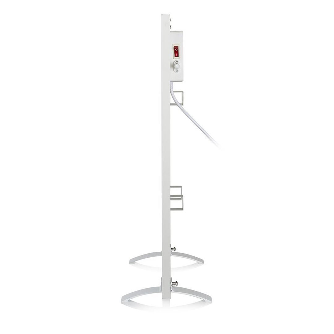 Elegante calefactor de panel de infrarrojos de 540 W con montaje en pared para una calefacción rápida, eficaz y sostenible. Incluye función de temporizador y programación. Controle el calefactor Smart por voz o a través de la aplicación Princess.
