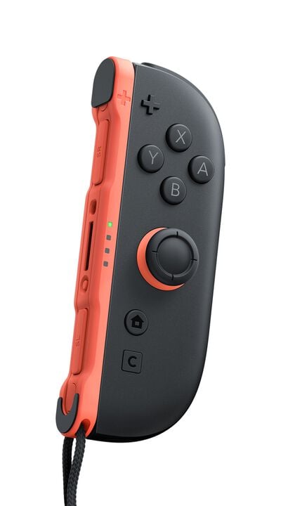 JOY-CON 2 - (DERECHO) ROJO CLARO PARA NINTENDO SWITCH 2 VERSIÓN ESPAÑOLA GARANTÍA EUROPEA EU WARRANTY
IDIOMAS:
Pack de 2 Joy-Con 2 para la consola Nintendo Switch 2, actualizados para que sea mucho más fácil el control del movimiento, vibración HD 2 y el nuevo botón C para acceder fácilmente a GameChat, además de usar el nuevo modo ratón en juegos compatibles.
Este juego de mandos incluye dos Joy-Con 2 (uno derecho y uno izquierdo), junto con un par de correas. Es perfecto para jugar en modo multijugador local con otra persona en títulos compatibles.
Los mandos tienen acelerómetro, giroscopio, sensor del ratón, un tiempo de carga de aproximadamente 3,5 horas y una duración de la batería de aproximadamente de 20 horas.
Especificaciones:
Peso Aproximadamente 66 g
Tamaño Aproximadamente 116 mm × 14,4 mm × 30,7 mm
Batería interna Batería de ion de litio; capacidad de la batería: 500 mAh.
Conectividad Bluetooth
Botones 
Palanca izquierda (se puede pulsar)
Botones direccionales y L, ZL, SL, SR y −
Botón de captura
Botón de extracción
Botón SYNC JOY-CON 2 - (DERECHO) ROJO CLARO PARA NINTENDO SWITCH 2 VERSIÓN ESPAÑOLA GARANTÍA EUROPEA EU WARRANTY
IDIOMAS:
Pack de 2 Joy-Con 2 para la consola Nintendo Switch 2, actualizados para que sea mucho más fácil el control del movimiento, vibración HD 2 y el nuevo botón C para acceder fácilmente a GameChat, además de usar el nuevo modo ratón en juegos compatibles.
Este juego de mandos incluye dos Joy-Con 2 (uno derecho y uno izquierdo), junto con un par de correas. Es perfecto para jugar en modo multijugador local con otra persona en títulos compatibles.
Los mandos tienen acelerómetro, giroscopio, sensor del ratón, un tiempo de carga de aproximadamente 3,5 horas y una duración de la batería de aproximadamente de 20 horas.
Especificaciones:
Peso Aproximadamente 66 g
Tamaño Aproximadamente 116 mm × 14,4 mm × 30,7 mm
Batería interna Batería de ion de litio; capacidad de la batería: 500 mAh.
Conectividad Bluetooth
Botones 
Palanca izquierda (se puede pulsar)
Botones direccionales y L, ZL, SL, SR y −
Botón de captura
Botón de extracción
Botón SYNC