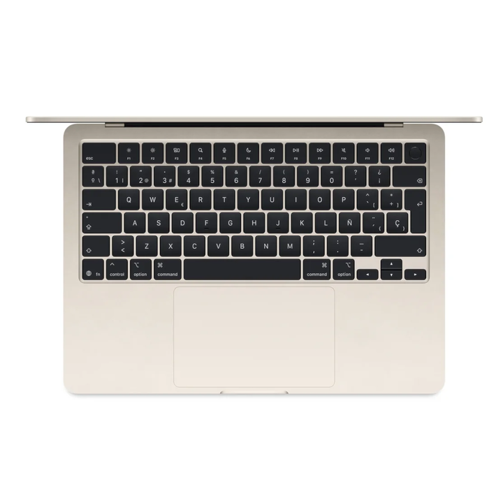 Al MacBook Air de 13 pulgadas con chip M4 trabajar y jugar no le pesa lo m&aacute;s m&iacute;nimo. Gracias a la combinaci&oacute;n de Apple Intelligence, una brillante pantalla Liquid Retina, hasta 18 horas de autonom&iacute;a y un dise&ntilde;o superfino, ligero y ultrarresistente, el MacBook Air est&aacute; pensado para hacer lo que quieras donde quieras. 16 GB, 512 GB SSD.