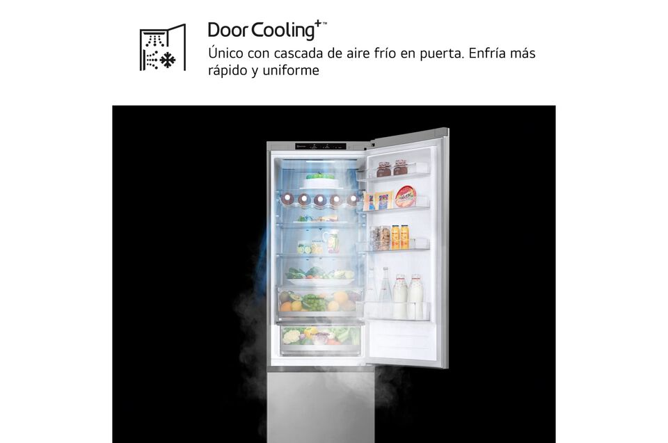 Descubre el frigor&iacute;fico combi LG GBV5240CPY, una soluci&oacute;n ideal para tus necesidades de refrigeraci&oacute;n. Con una capacidad total de 387 litros y eficiencia energ&eacute;tica C, ofrece amplio espacio para almacenar tus alimentos.