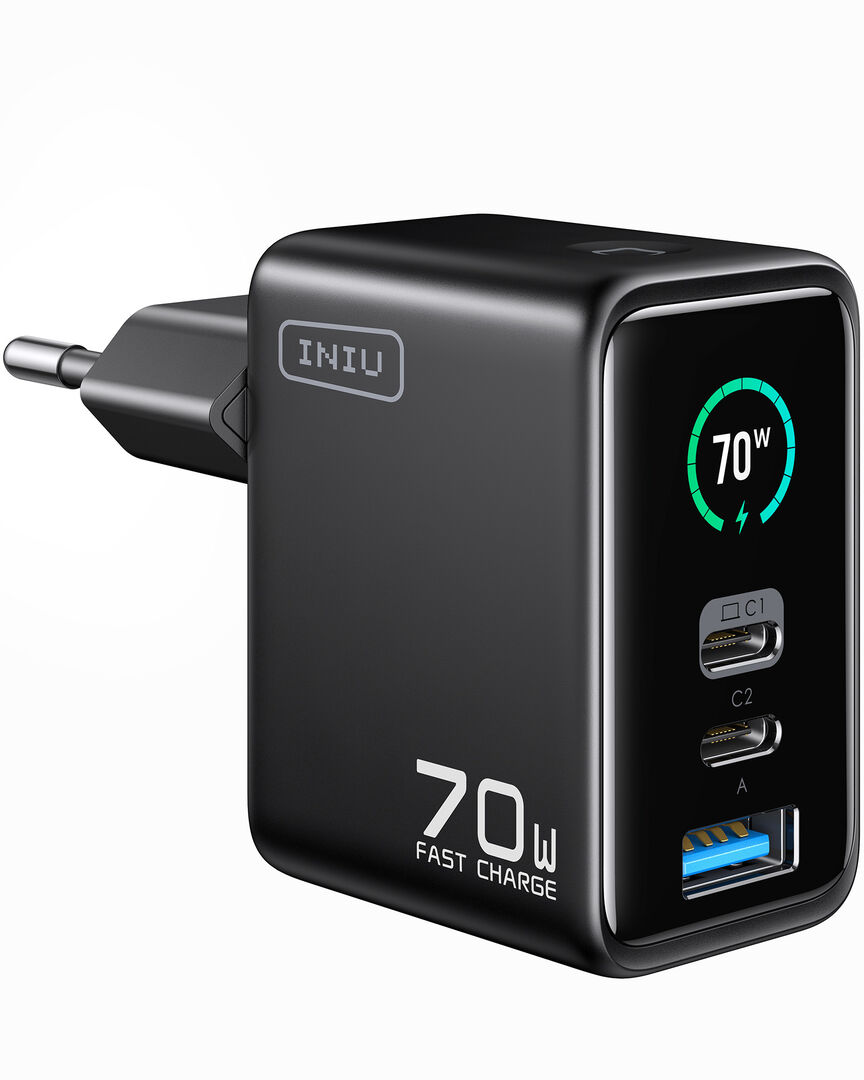 Cargador Inteligente Leopard Display 70W - EU