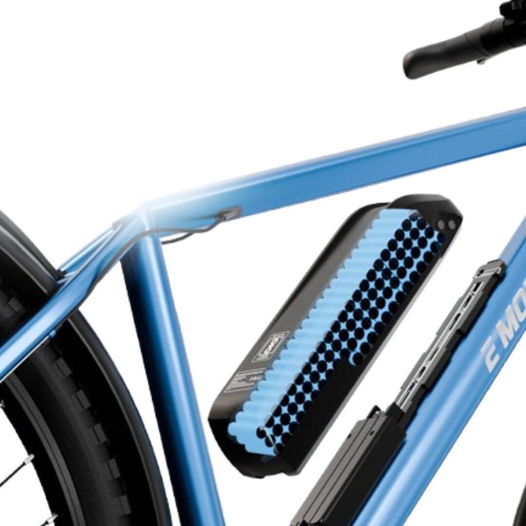 Bicicleta el&eacute;ctrica monta&ntilde;a 27,5" T-Rex Pro Azul