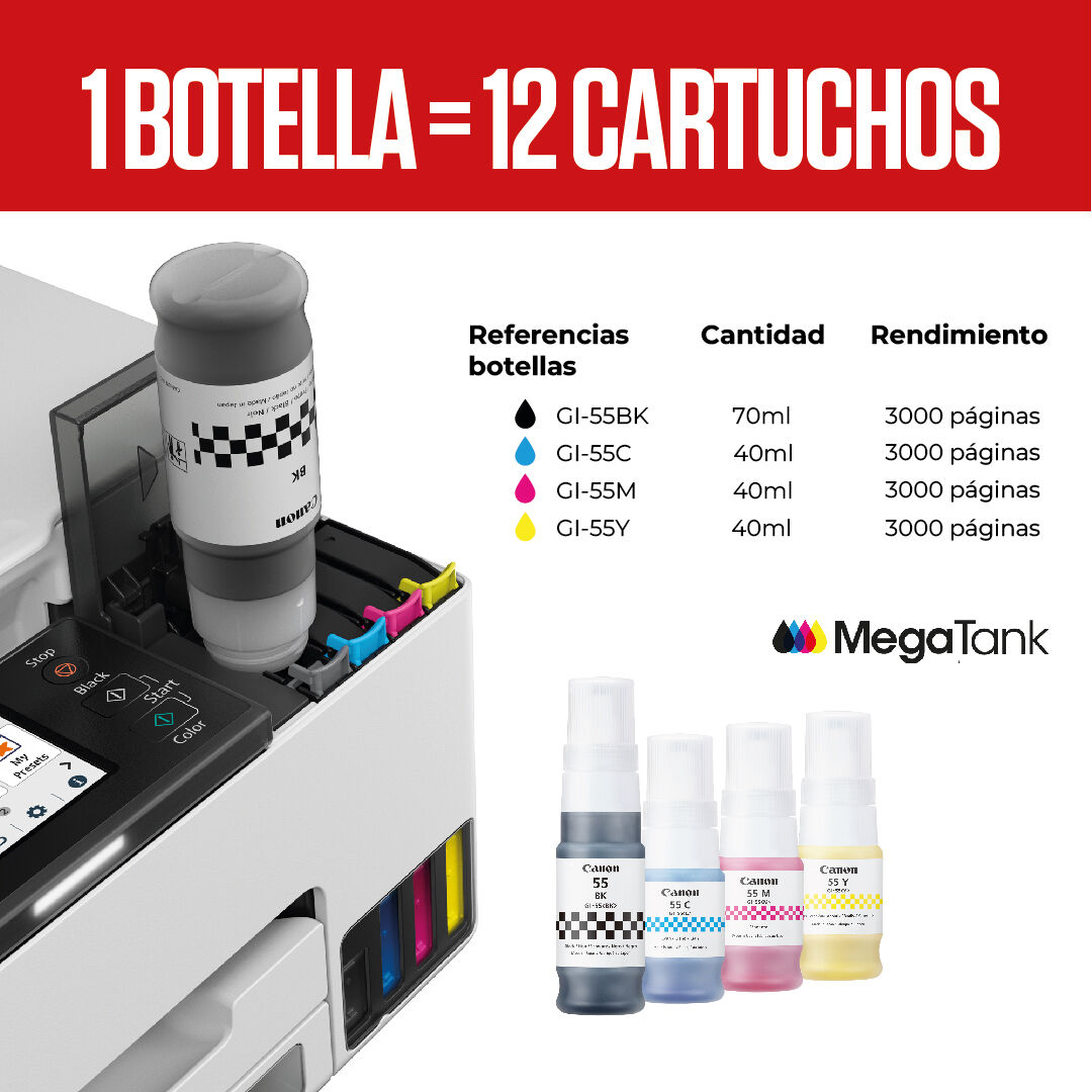 Impresora Multif. MAXIFY GX1050