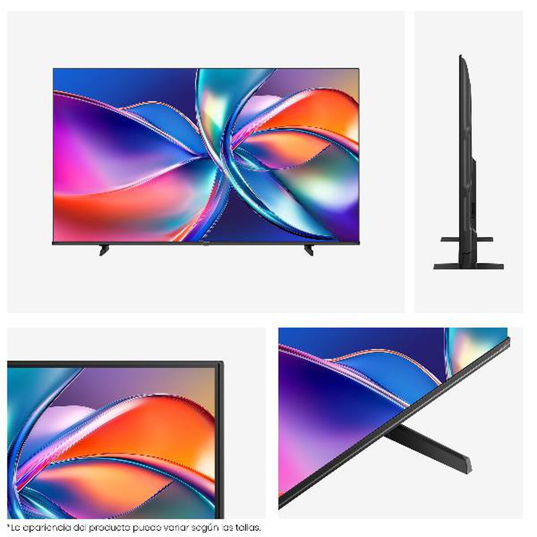 Serie E7Q QLED TV 50E7Q Smart TV 50 pulgadas con Dolby Vision & Atmos
Quantum Dot Colour, Modo Juego PLUS, 60Hz VRR 120 fps, Bluetooth & HDMI, Alexa Built in & VIDAA Voice
