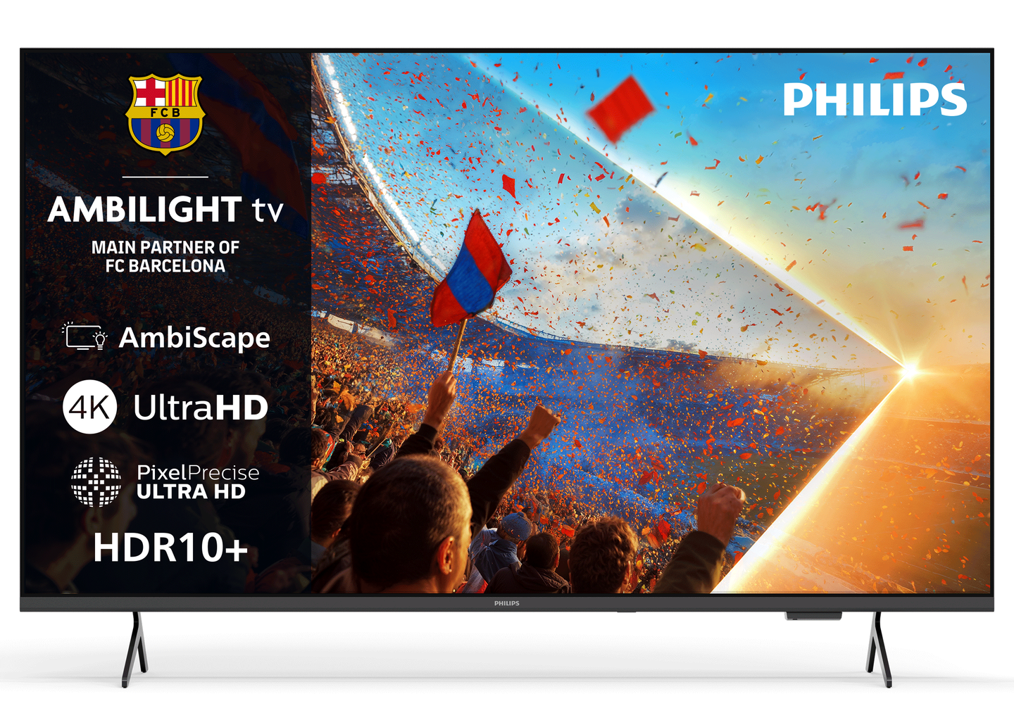 43" 4K LED Ambilight Smart TV