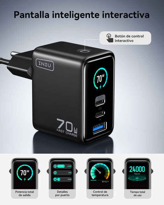 Leopard Display Charger 70W - EU