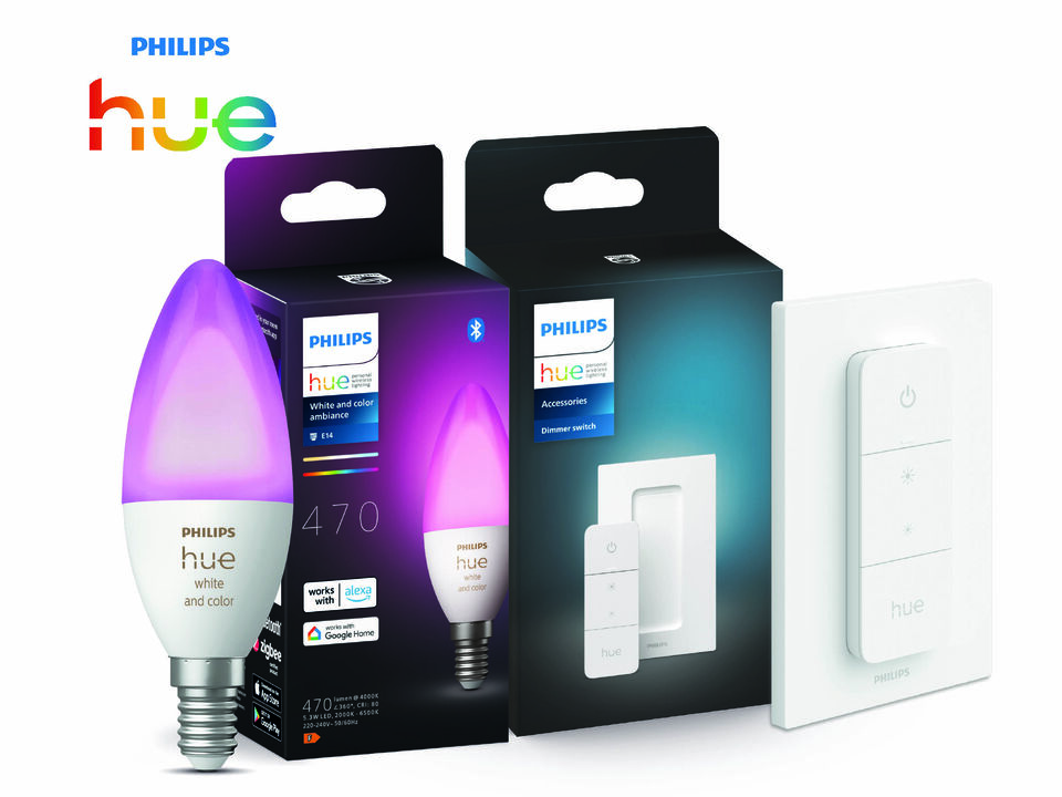 Bombilla Inteligente E14 4,2W RGB+mando