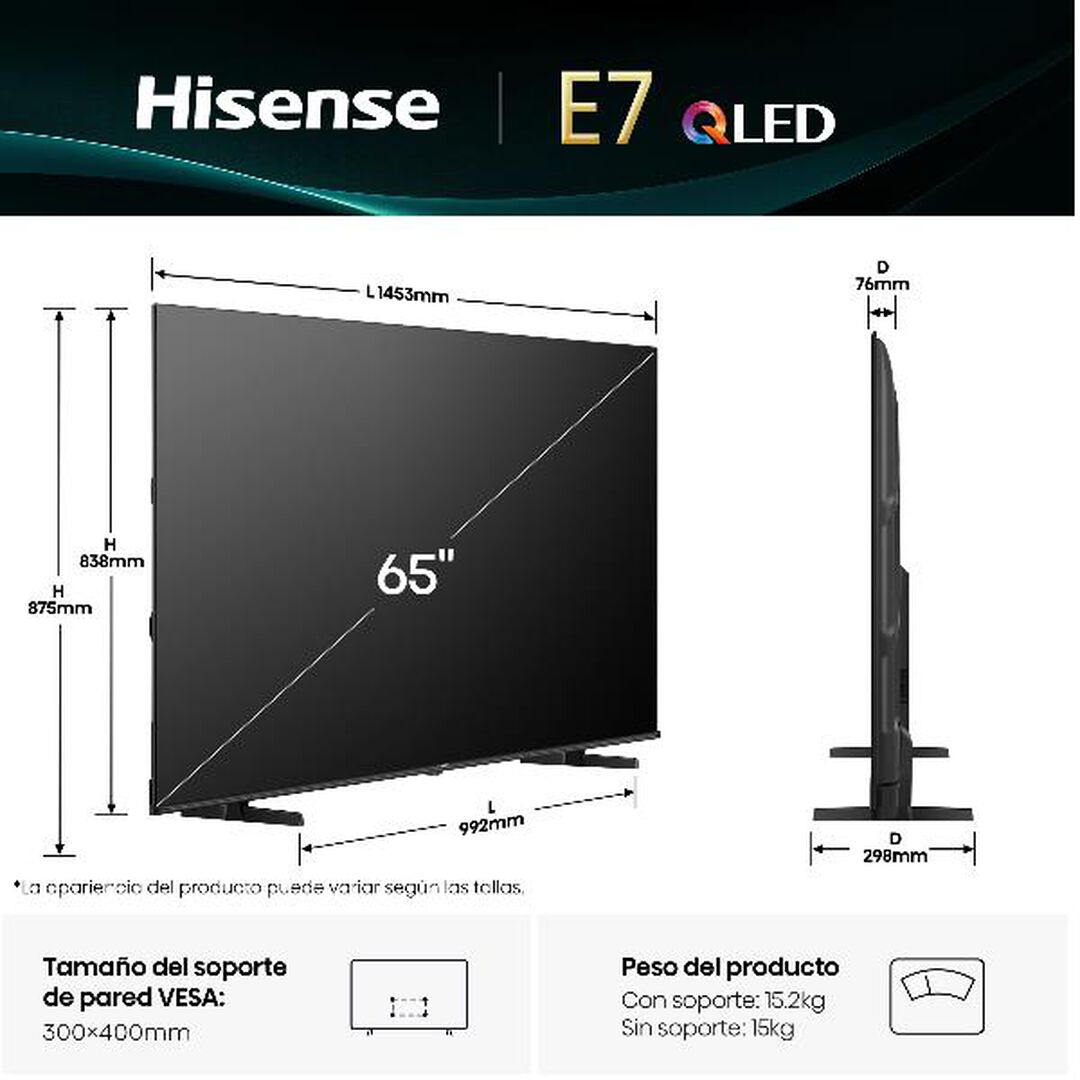 TV 65 QLED UHD 4K Smart TV