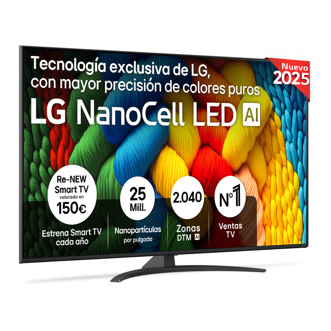Smart TV NanoCell AI NANO81 65 4K 2025