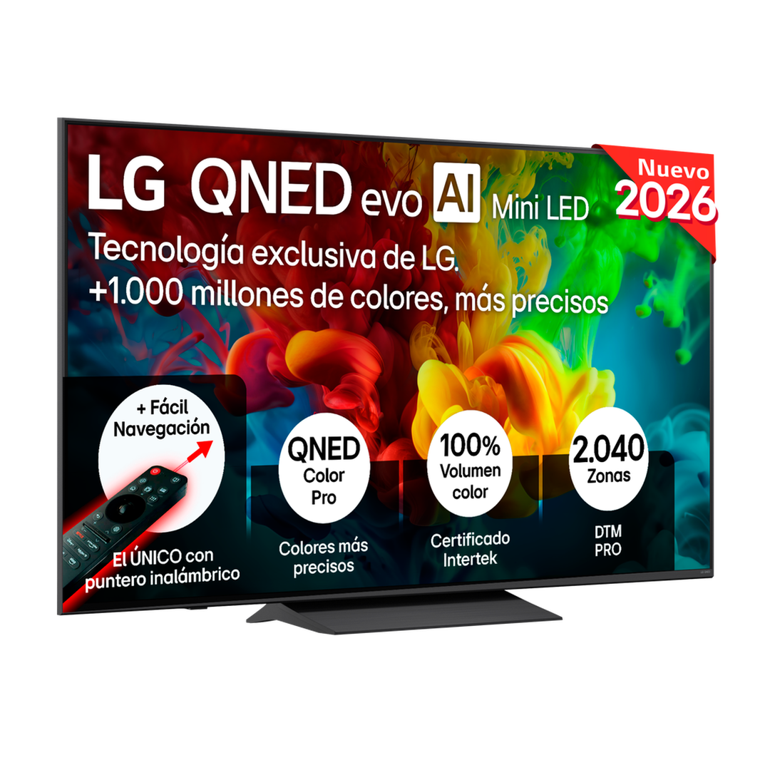 Smart TV QNED evo MiniLED AI 65 pulgadas 65QNED83B