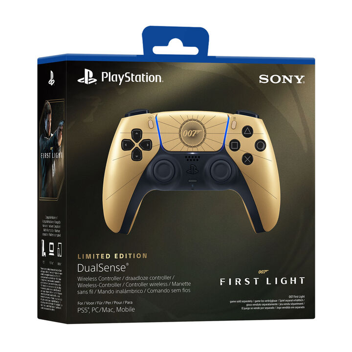 Mando inal&aacute;mbrico DualSense&reg; - 007 First Light&trade; Limited Edition - para PS5, PC, Mac y m&oacute;vil