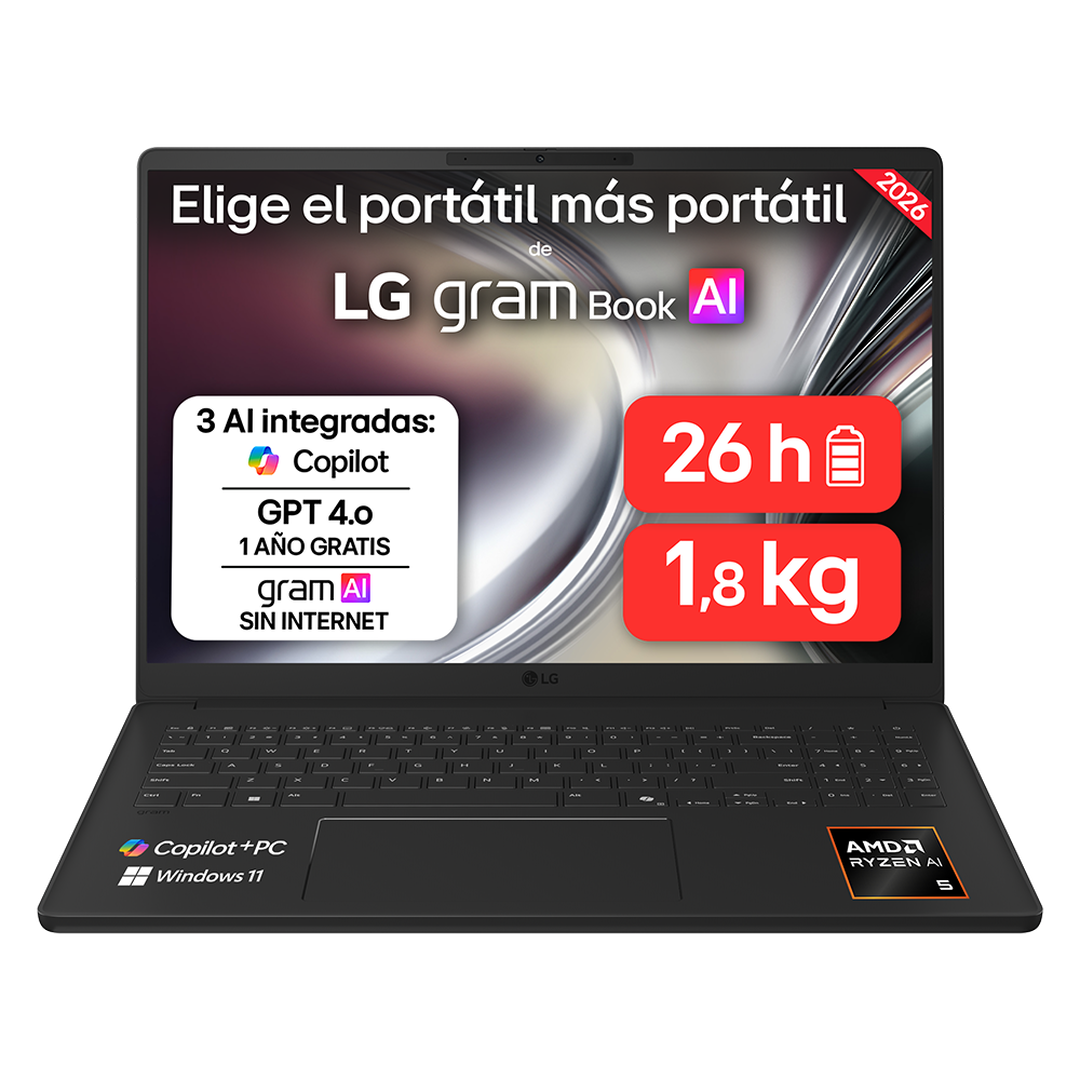 Port&aacute;til 16 pulgadas Ryzen AI 5 16U55U-G.AS55B