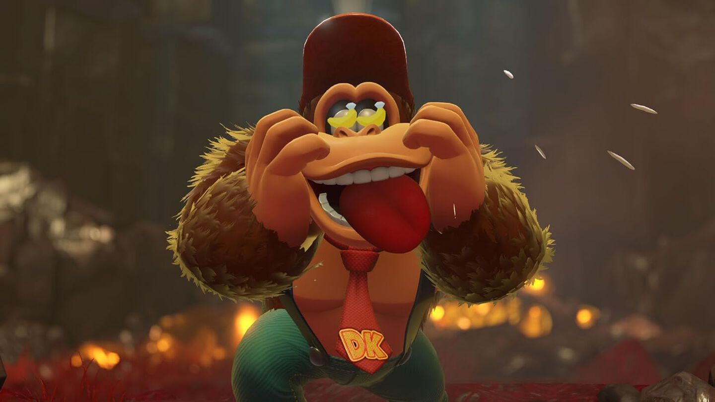 DONKEY KONG BANANZA SWITCH 2 JUEGO FÍSICO PARA NINTENDO SWITCH 2 VERSIÓN ESPAÑOLA GARANTÍA EUROPEA EU WARRANTY
IDIOMAS:
¡UNA AVENTURA DEMOLEDORA PROTAGONIZADA POR DK!
¡Vuelve el grandullón! Donkey Kong se lanza a una nueva aventura de acción para Nintendo Switch 2.
AYUDA A DONKEY KONG A ABRIRSE PASO POR LAS PROFUNDIDADES DEL MUNDO SUBTERRÁNEO. A MEDIDA QUE DESCIENDA, ¡IRÁ DESCUBRIENDO LUGARES CADA VEZ MÁS ALUCINANTES!
DK NO ANDA PRECISAMENTE ESCASO DE COSAS QUE PUEDA PULVERIZAR CON SUS POTENTÍSIMOS PUÑETAZOS.
DESTRUYE A DIESTRO Y SINIESTRO EN ESTA DEMOLEDORA AVENTURA.
¡ESTOS MALOS NO TRAMAN NADA BUENO!
UNA MISTERIOSA COMPAÑÍA, LA VOIDCO, LE HA ECHADO EL OJO A UN PRECIADO MANJAR.
¡PERO CON LA COMIDA FAVORITA DE DK NO SE JUEGA!
¡¿Plátanos dorados?! Toda la isla andaba revuelta tras descubrirse este delicioso tesoro... ¡hasta que se produjo la catástrofe!
¿Quién se oculta tras la VoidCo... y que está tramando?
La VoidCo aprovechó la confusión para robar hasta el último plátano,
¡y ahora depende de Donkey Kong recuperarlos!
¡DK ENTABLA UNA NUEVA AMISTAD! EN SU COMPAÑÍA, IRÁ EN POS DE LA MISTERIOSA EMPRESA VOIDCO.
¿LOGRARÁ RECUPERAR DONKEY KONG SUS QUERIDOS PLÁTANOS?
Es hora de prepararse para Donkey Kong Bananza, un nuevo juego de plataformas en 3D repleto de acción y aventuras que llega en exclusiva a Nintendo Switch 2. Los jugadores explorarán de maneras totalmente inéditas poniéndose en la piel de DK: pegarán golpes y porrazos, escalarán prácticamente cualquier cosa que se les ponga por delante y arrancarán y arrojarán trozos enteros del terreno que los rodea. Cuantas más cosas hagan pedazos pegando puñetazos de impresión, más zonas podrán explorar.
Donkey Kong Bananza, una rompedora aventura que desborda caos, sorpresas y plátanos por los cuatro costados, estará disponible para Nintendo Switch 2 a partir del 17 de julio.