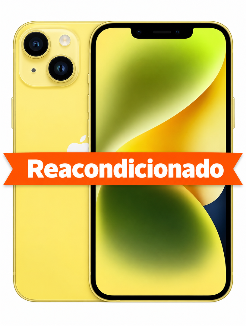 iPhone 14 128GB Amarillo REACONDICIONADO (A)