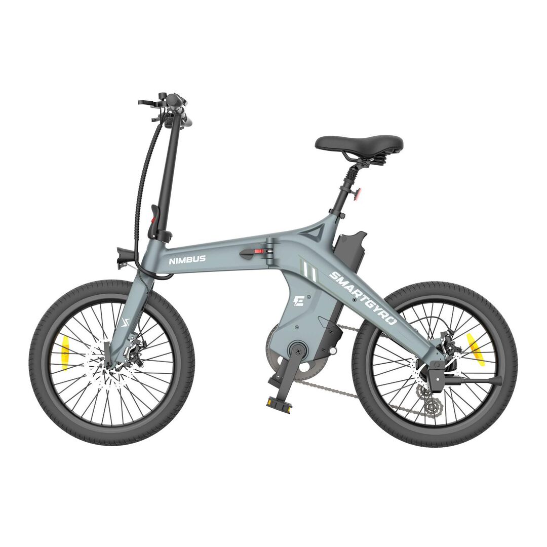 Bicicleta eléctrica de paseo con asistente al pedaleo, motor de 250W 36V, batería de 10Ah y 7 velocidades smartGyro Nimbus
