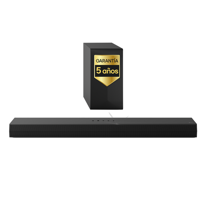 Potencia total 340W, configuraci&oacute;n 3.1 canales, AI Room Calibration, WOW Orchestra, HDMI eARC, Bluetooth 5.0