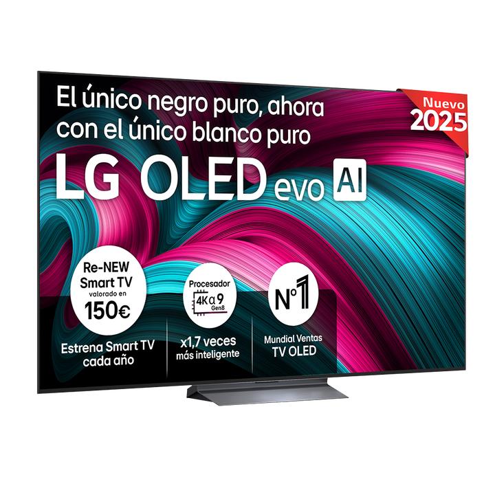 Smart TV LG OLED evo AI C5 77 pulgadas 4K 2025