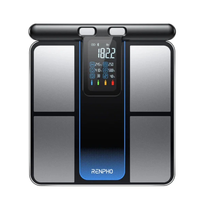 <p>B&aacute;scula corporal inteligente MorphoScan. Transforma tu enfoque de la salud y el fitness con informes completos de an&aacute;lisis de composici&oacute;n corporal.La primera b&aacute;scula inteligente de alta gama con ocho electrodos de an&aacute;lisis de impedancia bioel&eacute;ctrica (BIA): cuatro integrados en la plataforma y cuatro en el mango extensible. Estos puntos de contacto adicionales permiten una medici&oacute;n m&aacute;s completa y precisa de m&aacute;s de 50 par&aacute;metros corporales.</p>